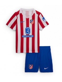 Atletico Madrid Dječji Domaci Dres kompleti 2025-26 Kratak Rukavima (+ kratke hlače)